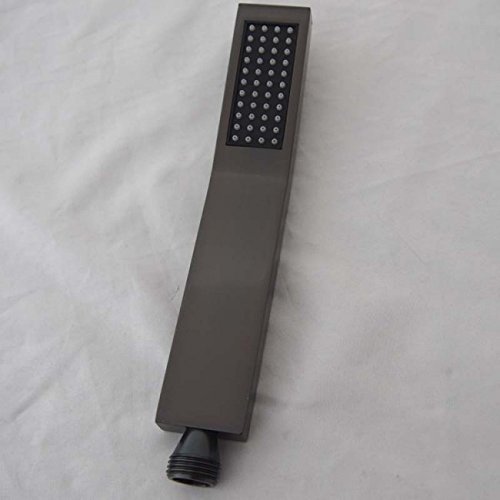 Oil Rubbed Bronze Rain Shower Head with Handheld Combo - High Pressure Luxury Bathroom Fixture for Spa-Like Relaxation at Home