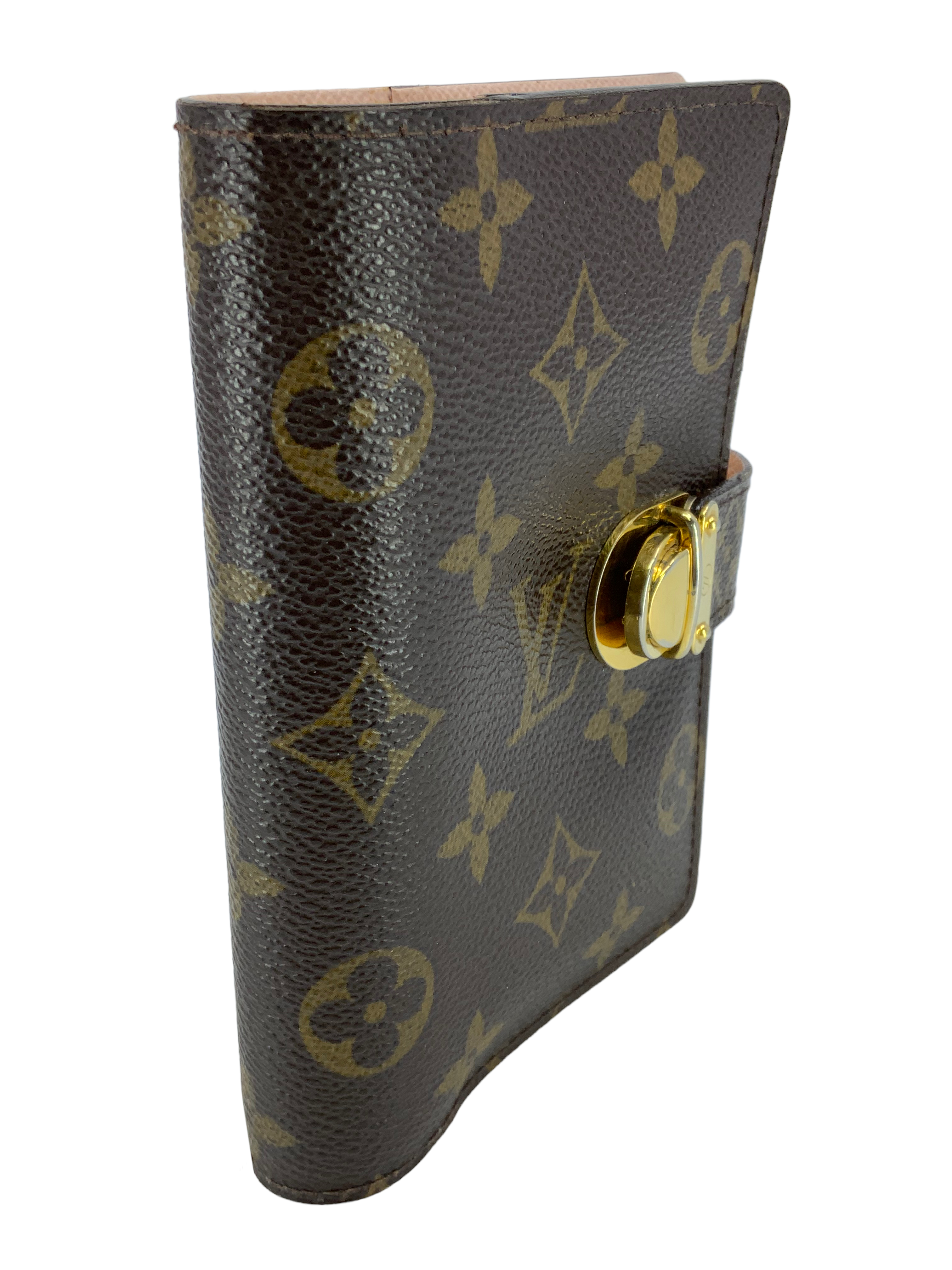 Authentic Louis Vuitton Monogram Canvas Agenda PM Wallet Organizer - Luxury Slim Checkbook Cover for Women & Men - Perfect for Business, Travel & Daily Use