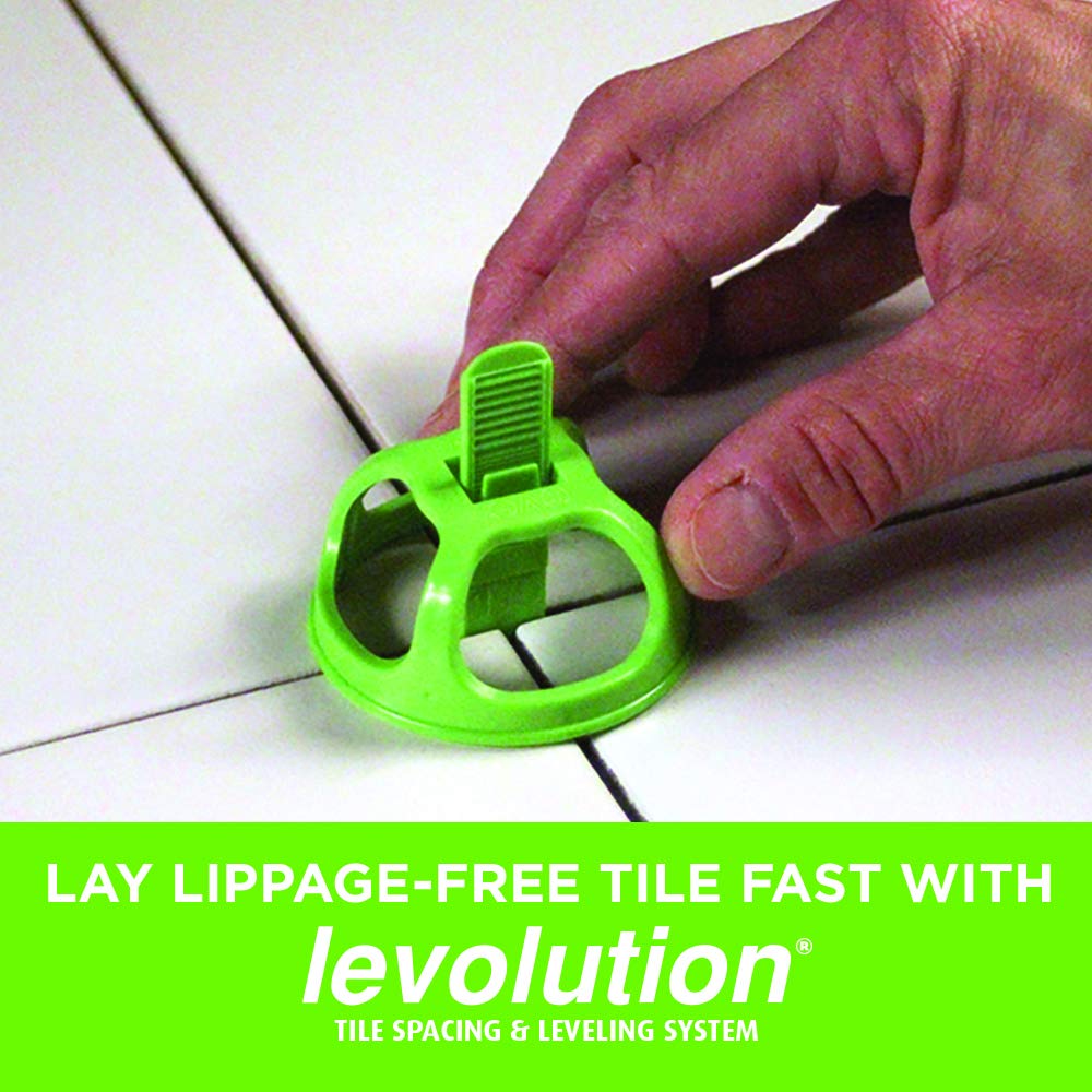 Miracle Sealants 352024 Levolution Universal Tile Spacing Tools - Professional Tile Leveling System for Perfect Floor & Wall Tiles Installation - Ideal for DIY Home Renovation and Professional Contractors