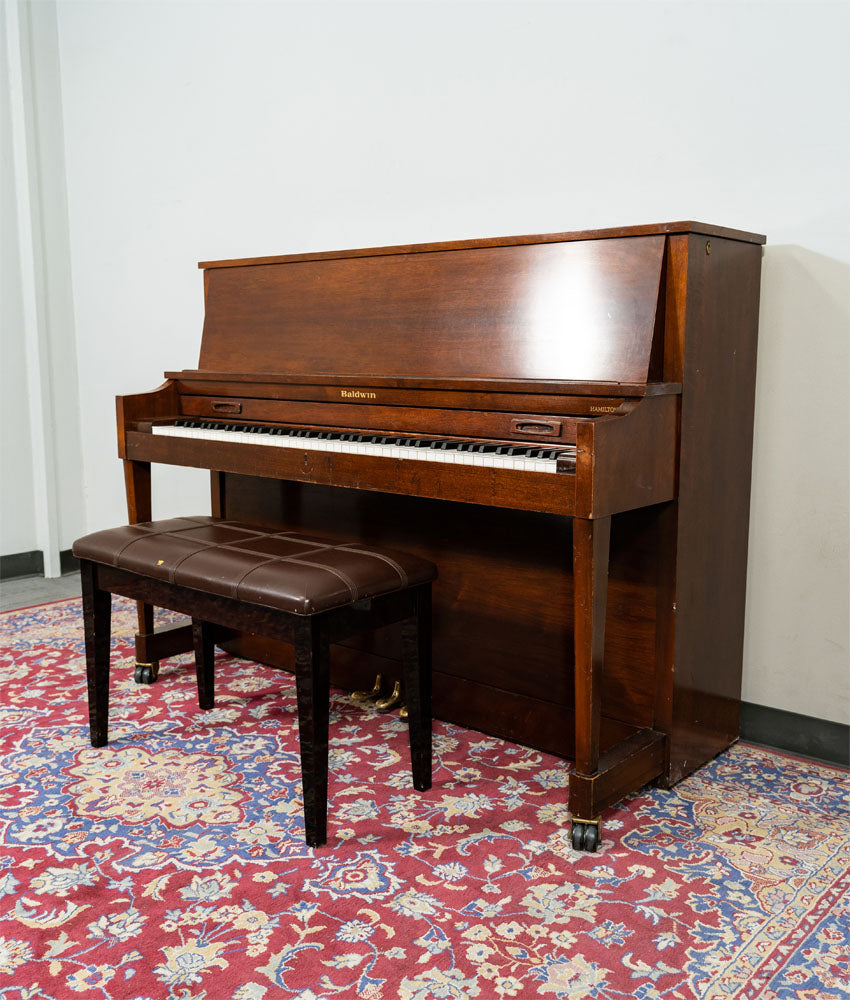 Baldwin 243HPM Upright Piano in Mahogany Finish - Premium Used Piano with Serial Number 469595 | Perfect for Home, Studio & Music Classrooms