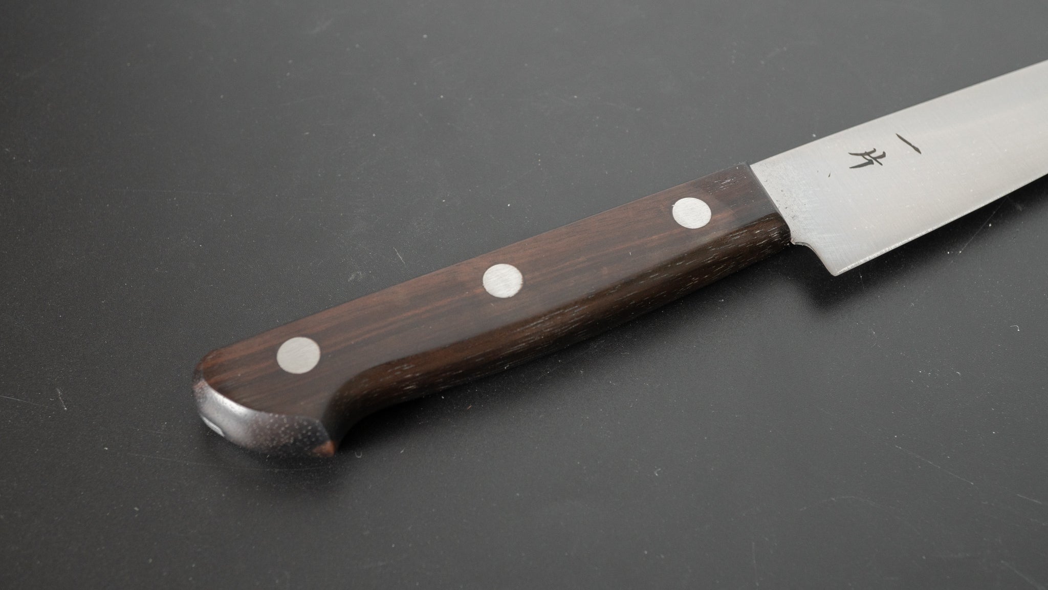 Hitohira Vintage SK Petty Knife 120mm - Japanese Stainless Steel Blade with Ebony Wood Handle - Perfect for Slicing, Peeling & Precision Kitchen Tasks