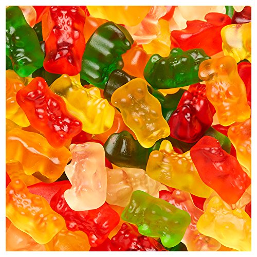 HARIBO Goldbears Gummy Candy - 10 oz Resealable Bag - 5 Assorted Fruit Flavors - Perfect for Parties, Snacking & Lunchboxes