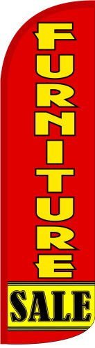 14' Windproof Feather Flag Banner Kit with Safety Orange Stake - Red Outdoor Advertising & Decoration for Business, Events, Sports Games & Tailgating