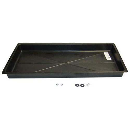 Heavy-Duty Plastic Drain Pan 25.25