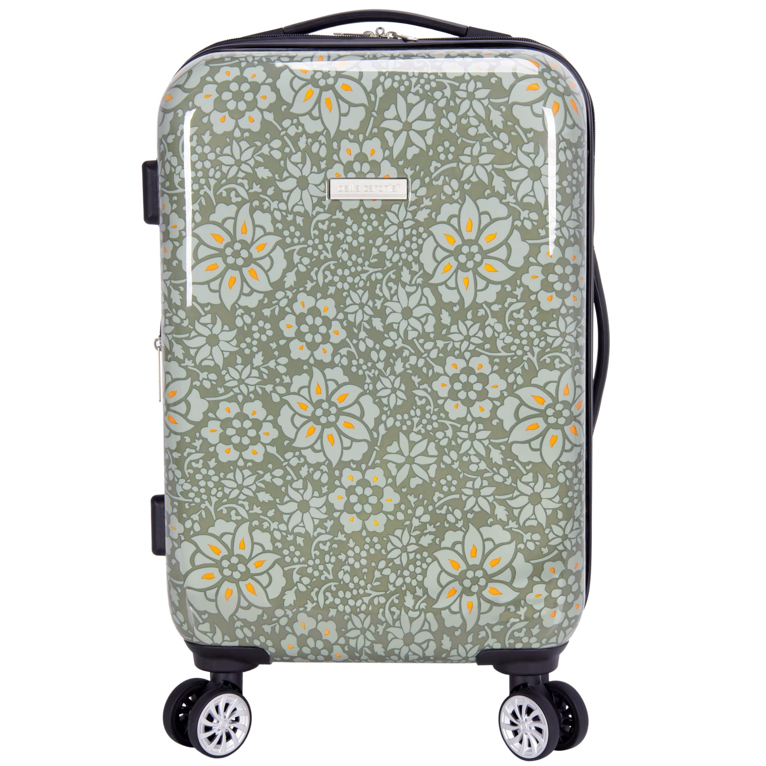 Travelers Club Bella Caronia Deluxe 3-Piece 7-Piece Luggage Set with Travel Accessories, 20