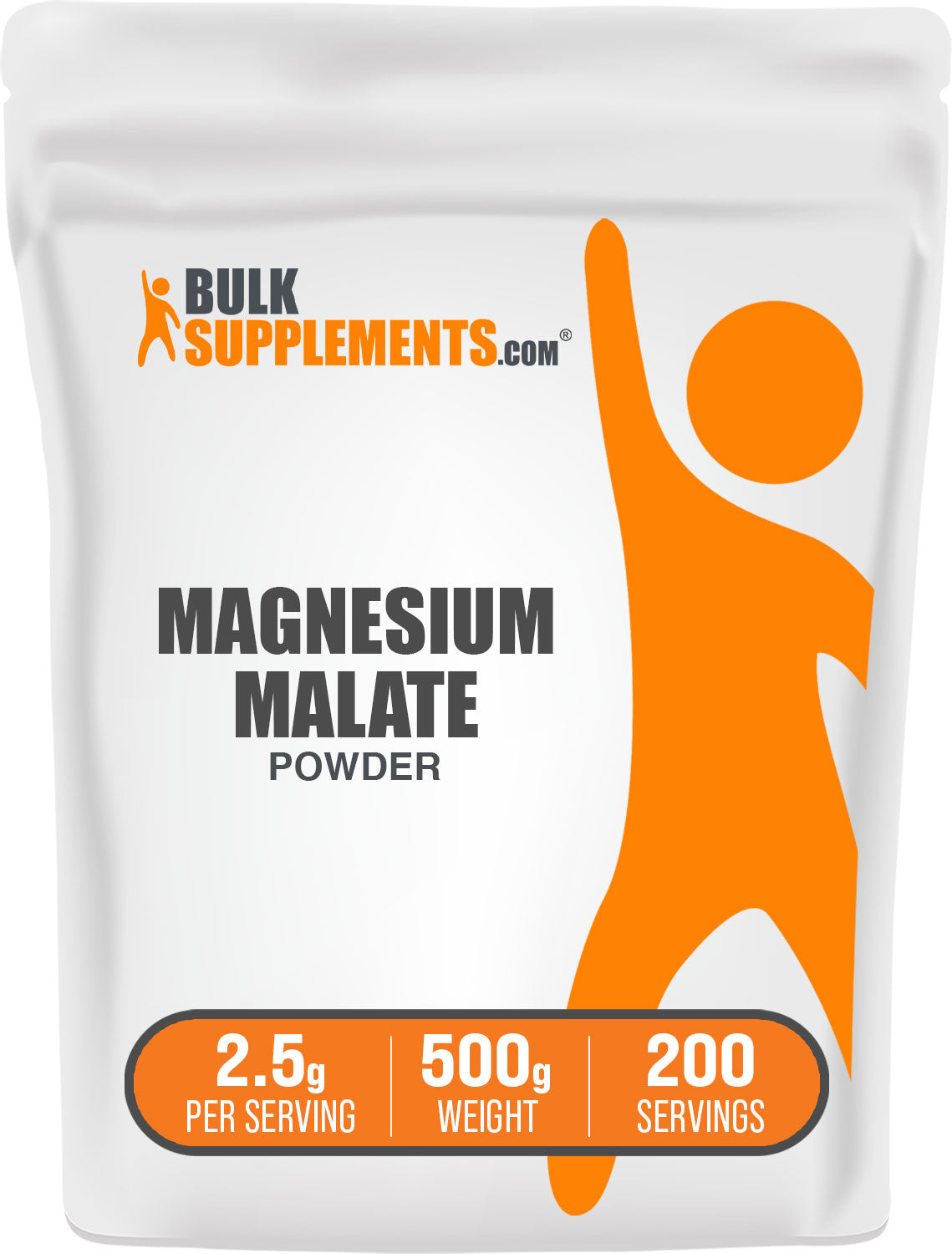 Premium Magnesium Malate Powder Supplement - Supports Muscle Recovery, Energy & Sleep - Vegan & Non-GMO - Ideal for Athletes, Fitness & Stress Relief