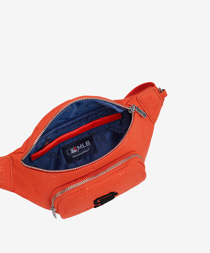 MLB San Francisco Giants Fanny Pack Waist Bag - Adjustable Belt for Men Women - Perfect for Sports, Hiking, Travel & Concerts