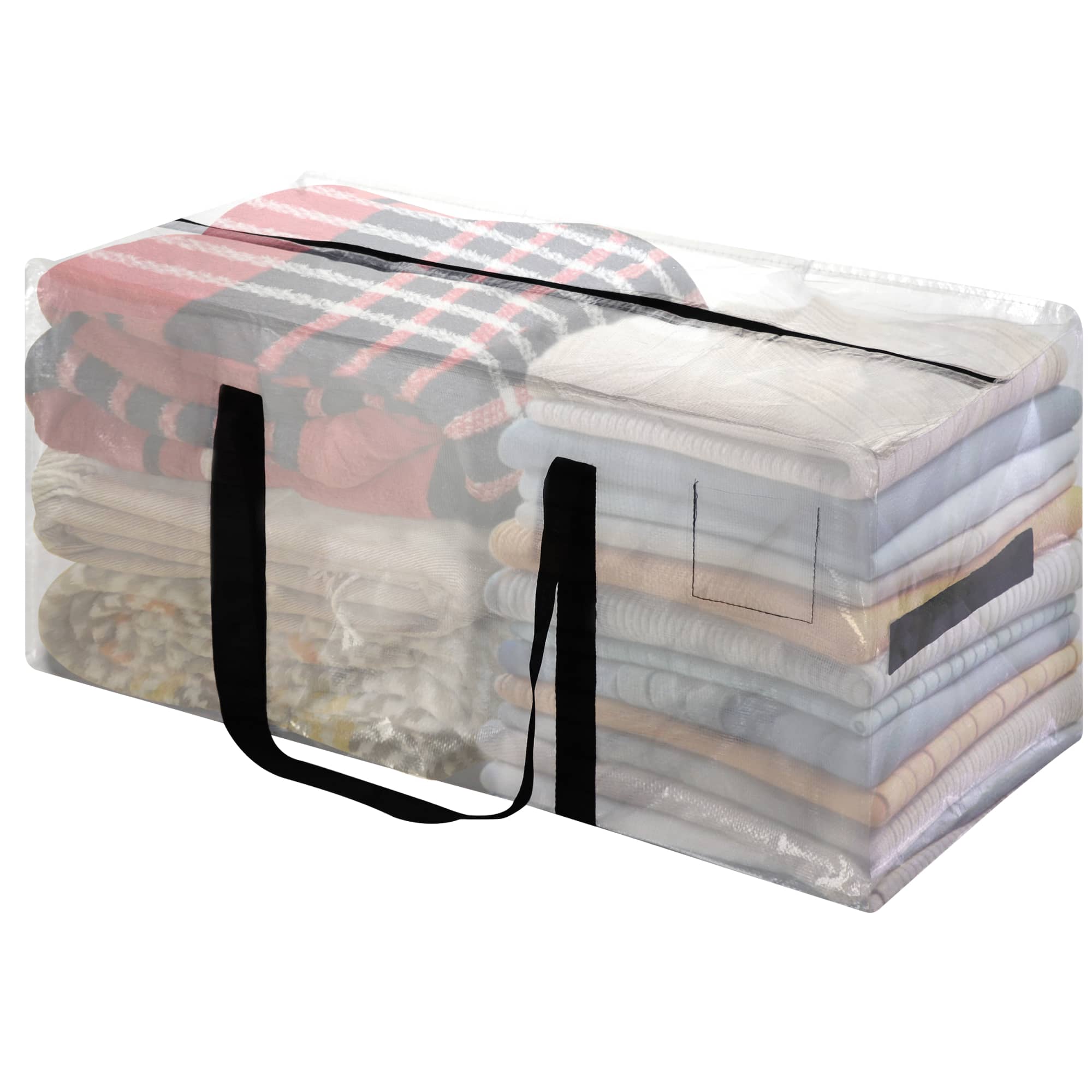 Clear Moving Bags - Heavy Duty Plastic Storage Bags for Packing, Moving & Organizing - Perfect for Home, Office & Travel Use