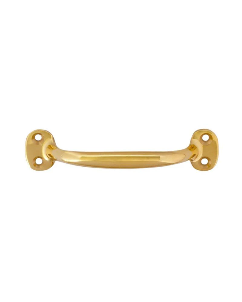 Vintage Brass Door Handle - Antique Style Cabinet Pull for Home Decor, Kitchen, Bathroom & Furniture Upgrade