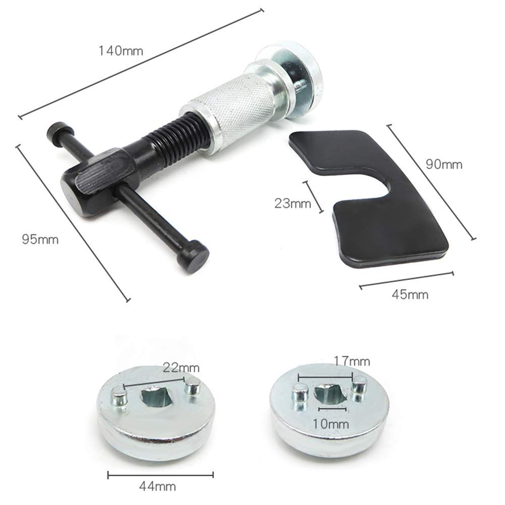 Professional Right-Handed Disc Brake Piston Spreader & Caliper Rewind Tool Kit – Perfect for DIY Car Brake Pad Replacement & Vehicle Maintenance