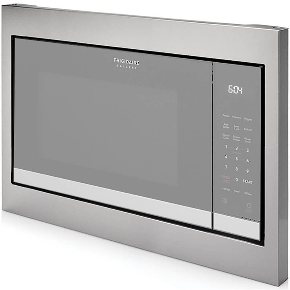 Frigidaire Gallery 27-Inch Stainless Steel Microwave Trim Kit - Smudge-Proof Built-In Design for Seamless Kitchen Integration | Perfect for Modern Home Renovations & Appliance Upgrades