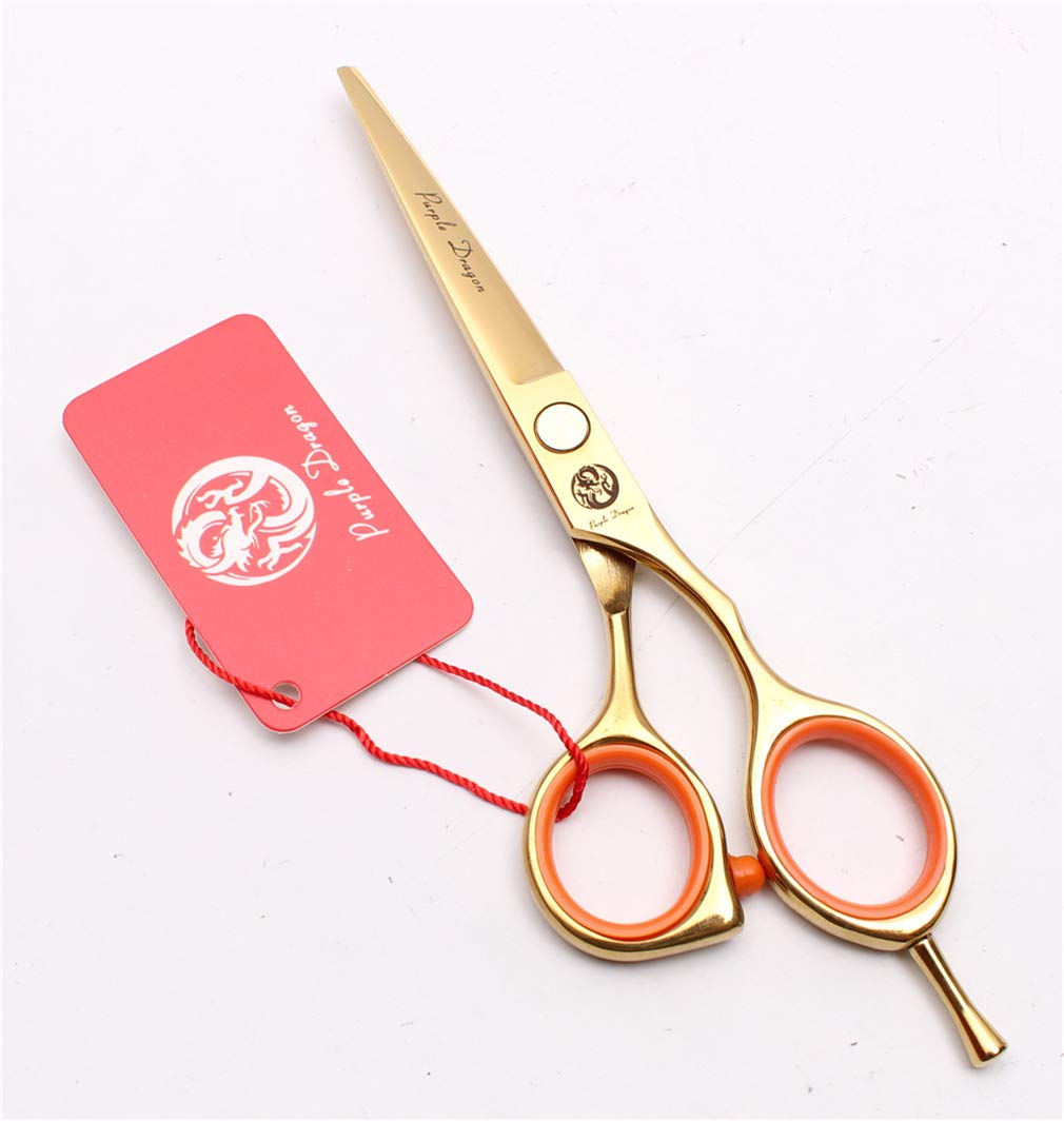 Professional Hair Cutting Scissors Set - 5.5 Inch Stainless Steel Hairdressing Shears (Straight & Thinning Scissors) for Barber Salon, Stylists & Home Haircuts - Perfect for Men, Women & Kids Hair Styling