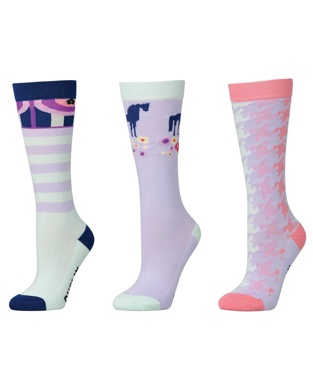 Dublin Kids' 3-Pack Cotton Socks - Soft & Breathable for Boys & Girls - Perfect for School, Sports & Everyday Wear