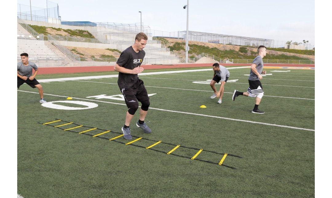 SKLZ Quick Ladder Agility Training Equipment for Soccer, Football & Basketball - Improve Speed & Footwork for Sports Drills & Fitness Training