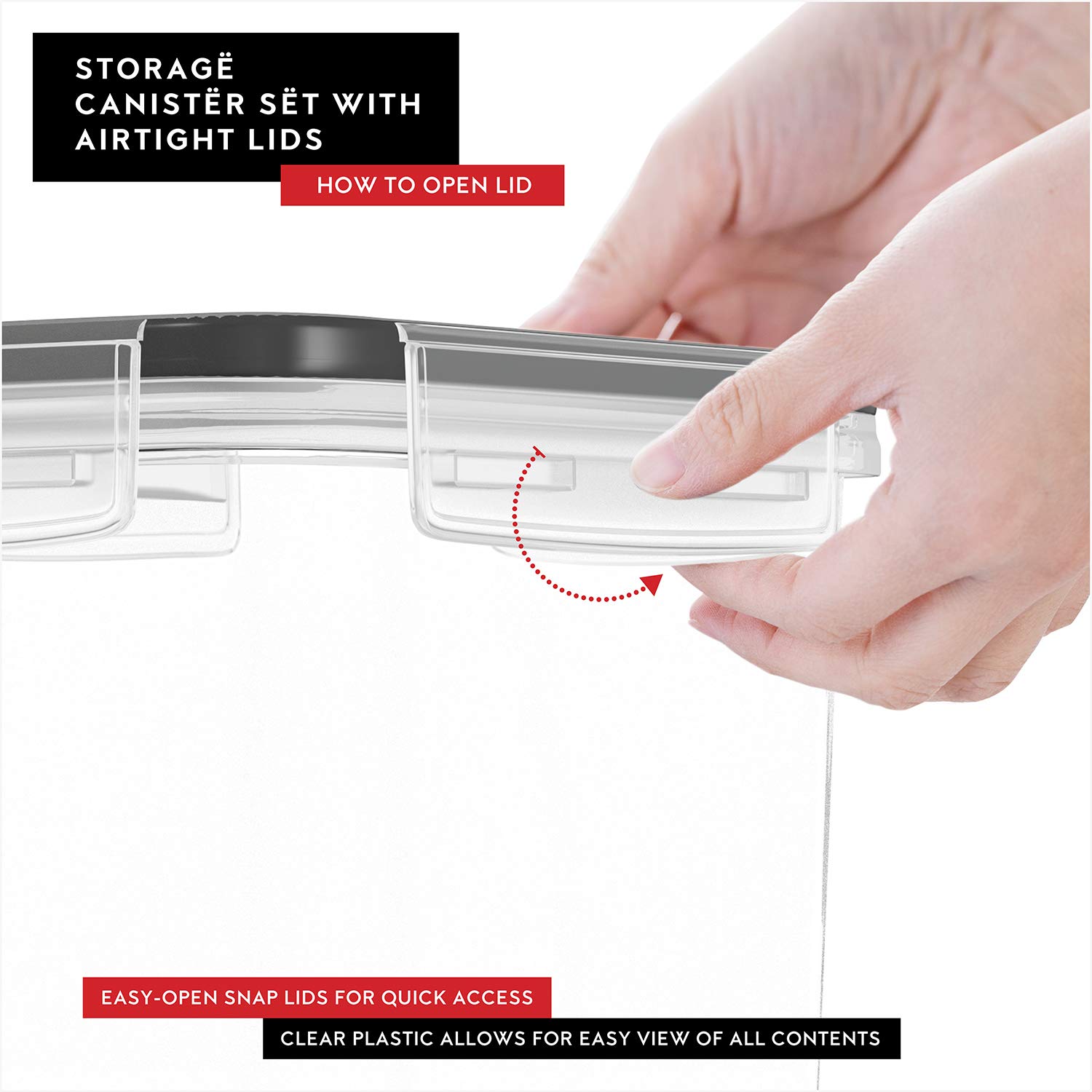 DWËLLZA KITCHEN 2-Piece Extra Large Airtight Food Storage Containers (175 oz) - Flour & Sugar Canisters with Marker & Labels for Pantry Organization | Bulk Kitchen Storage for Baking, Meal Prep & Home Organization