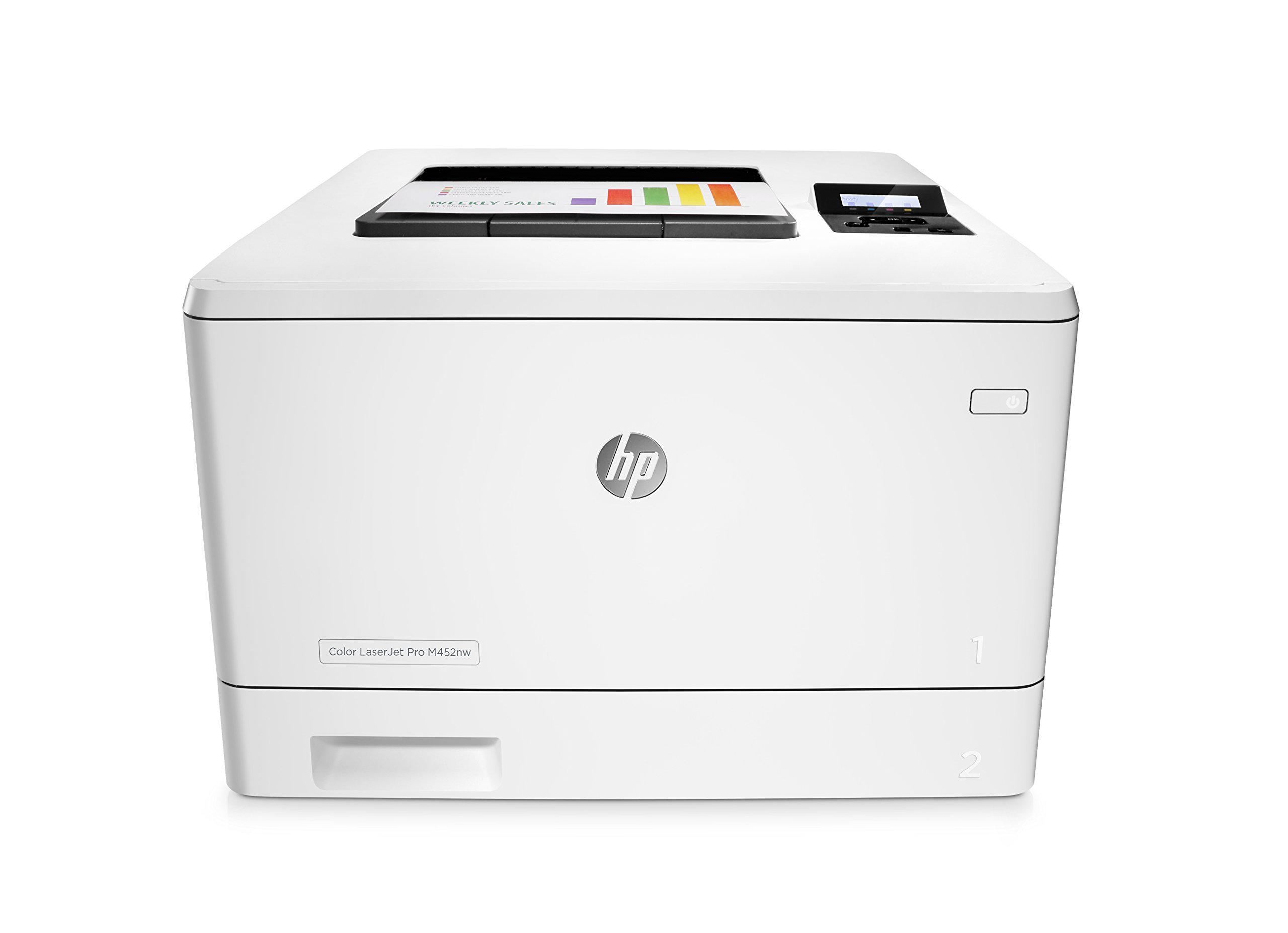 HP LaserJet Pro M452nw Wireless Color Laser Printer with Built-in Ethernet (CF388A) - Fast Printing for Home Office & Small Business | High-Quality Renewed Model for Documents, Reports & Marketing Materials