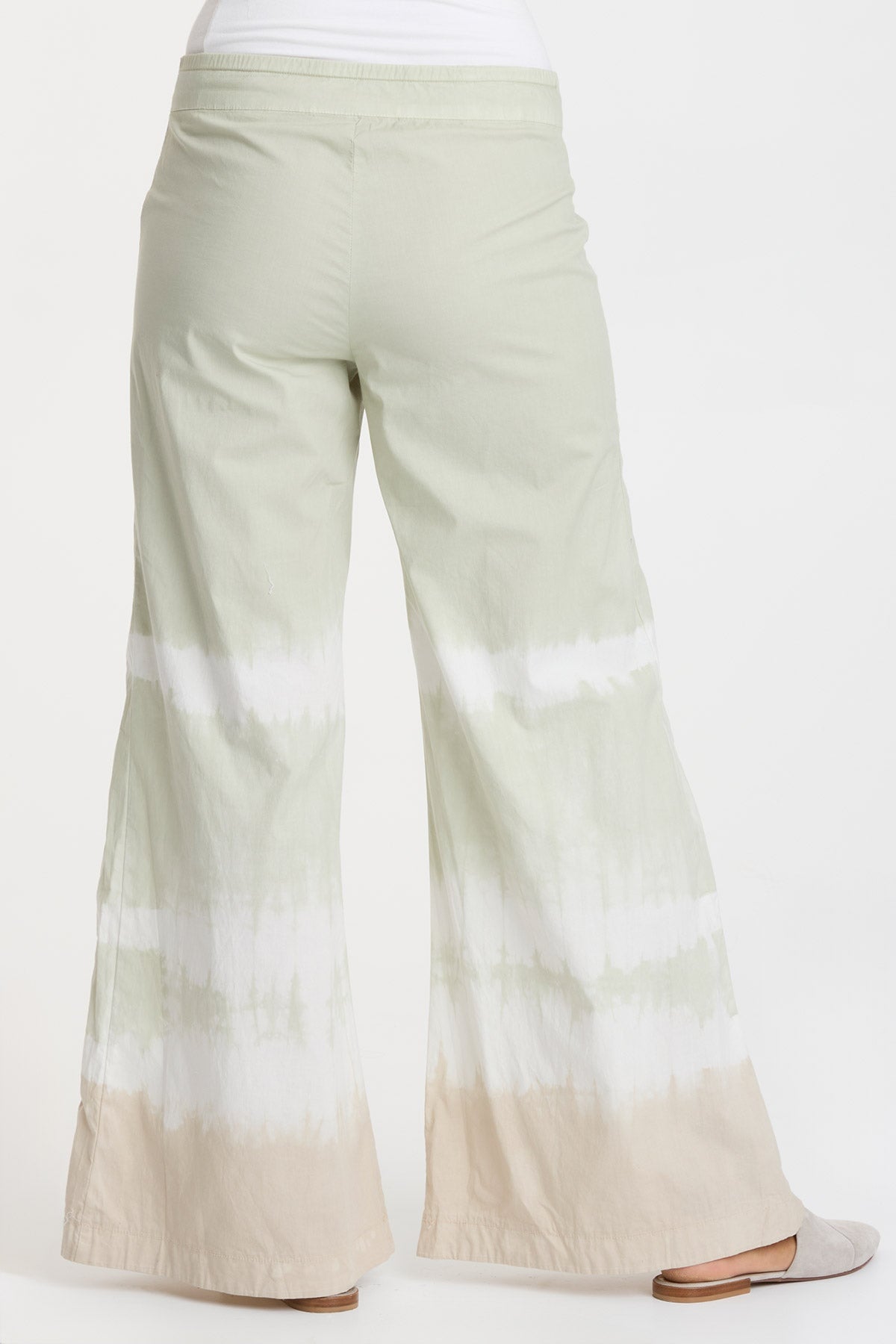 Stylish Terraced Wide Leg Pants for Women - High Waisted Flowy Palazzo Trousers - Comfortable Office & Casual Wear