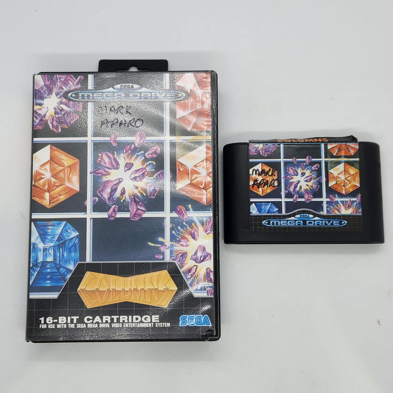 Sega Mega Drive Columns Game - Classic Puzzle Video Game for Retro Gaming Enthusiasts | Perfect for Nostalgic Gamers & Collectors