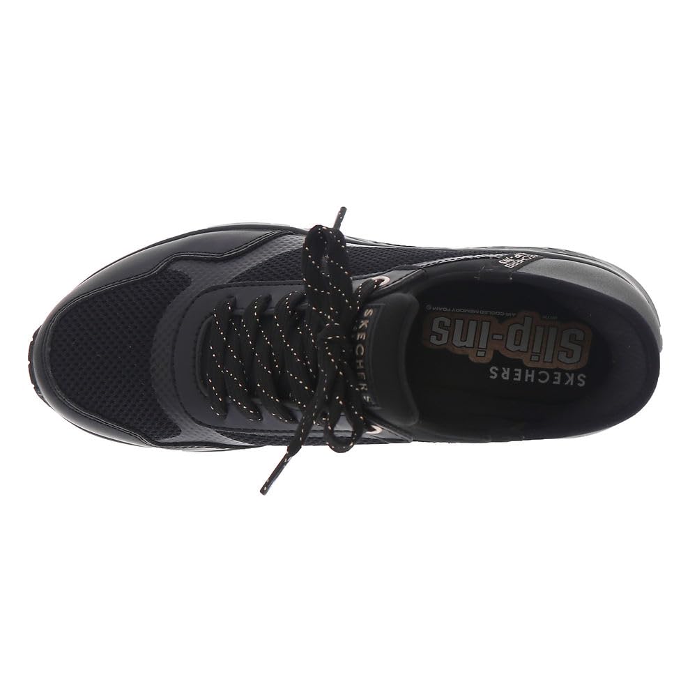 Skechers Street Uno Slip-On Sneakers for Women - Comfortable Air Cushioned Walking Shoes | Perfect for Casual Wear, Travel & Everyday Use