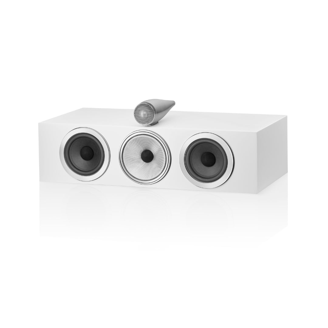 Bowers & Wilkins HTM71 S3 Premium Center Channel Speaker - High-Fidelity Home Theater Sound for Movies, Music & Gaming