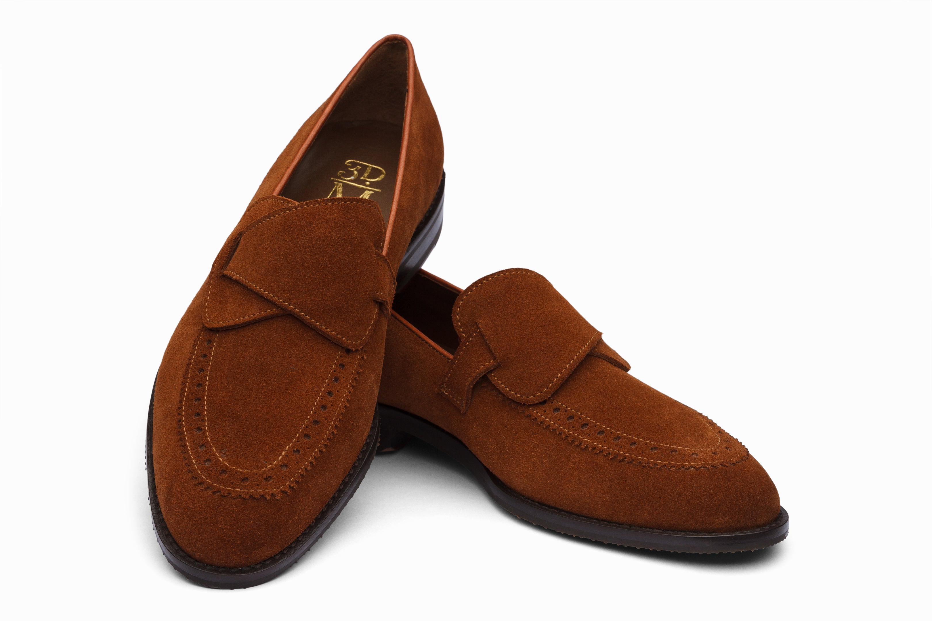 Stylish Brown Suede Butterfly Loafers for Women - Comfortable Slip-On Casual Shoes for Office, Travel & Everyday Wear