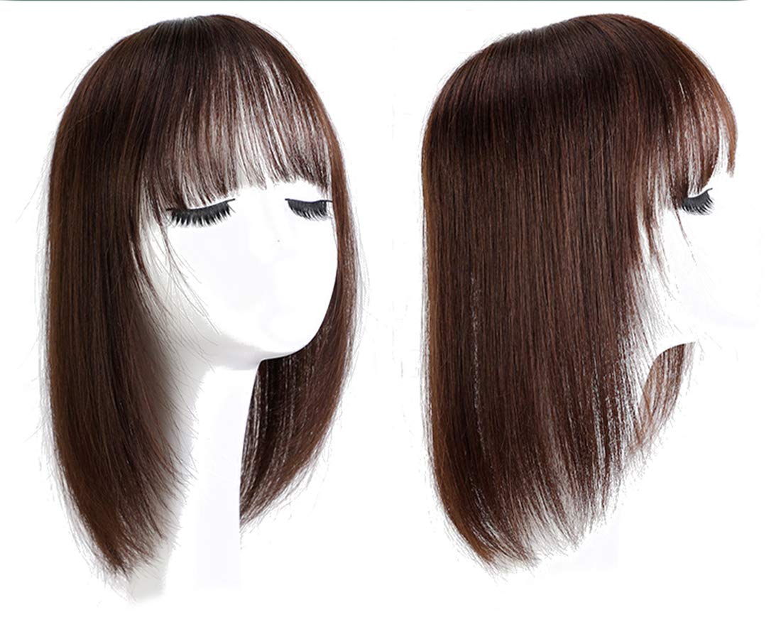 Clip-In Human Hair Topper for Women - 12