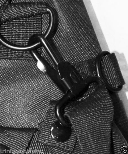 TRINITY Tactical Shotgun Sling - Molle Padded Rifle Scabbard for Hunting, Range & Military Use - Shoulder Bag for ATV, Motorcycle, Truck & Quad Carry - Soft Storage Holster for Secure Transport