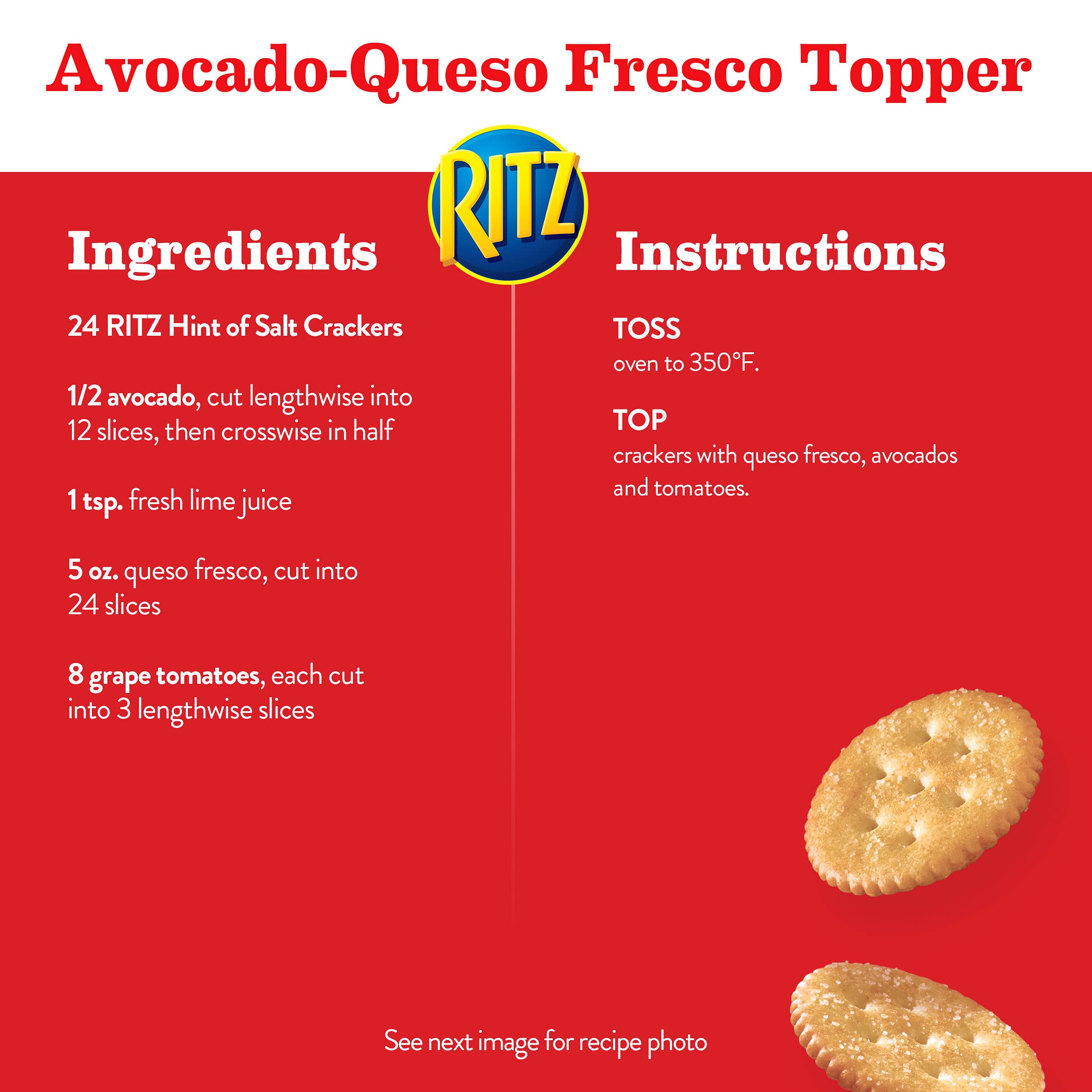 RITZ Hint of Salt Crackers - Healthy Low Sodium Snacks for Kids & Adults - Perfect for Lunch Boxes, School, Office & Parties - 13.7 oz Pack