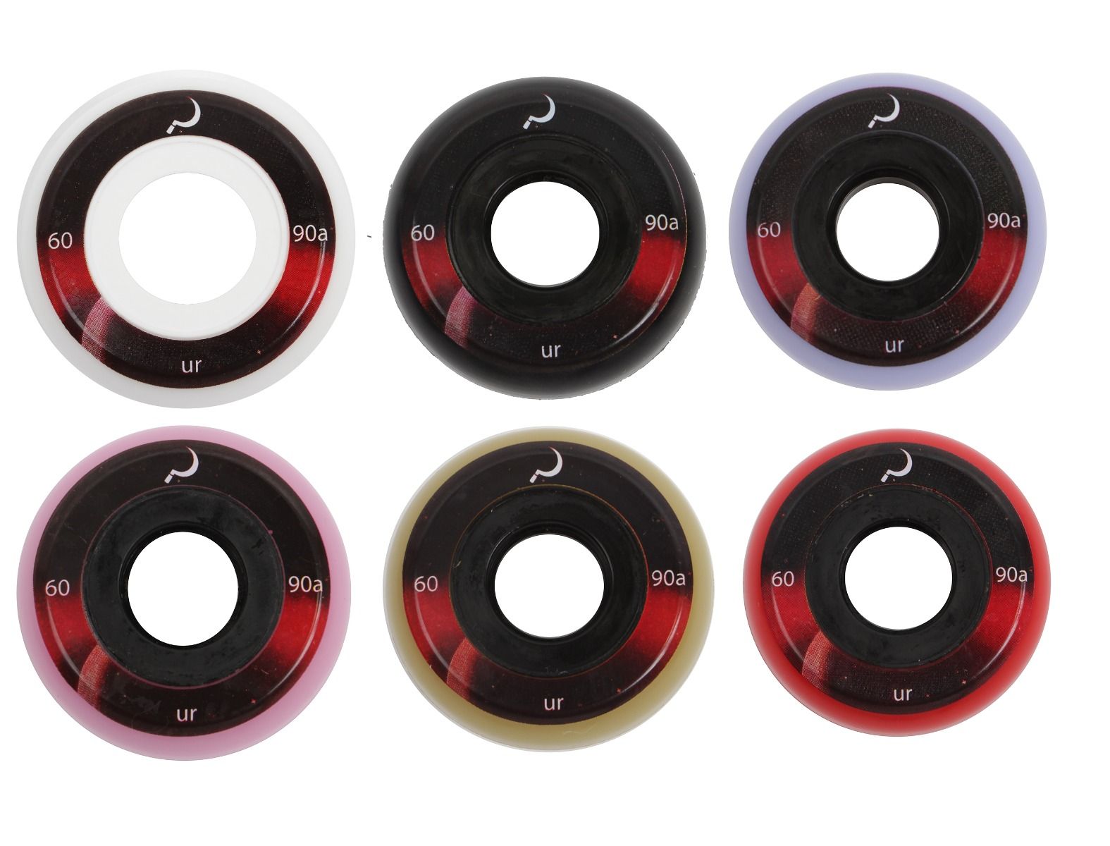 Ground Control 60mm Scorched Inline Skate Wheels - High Performance for Aggressive Skating and Urban Street Riding