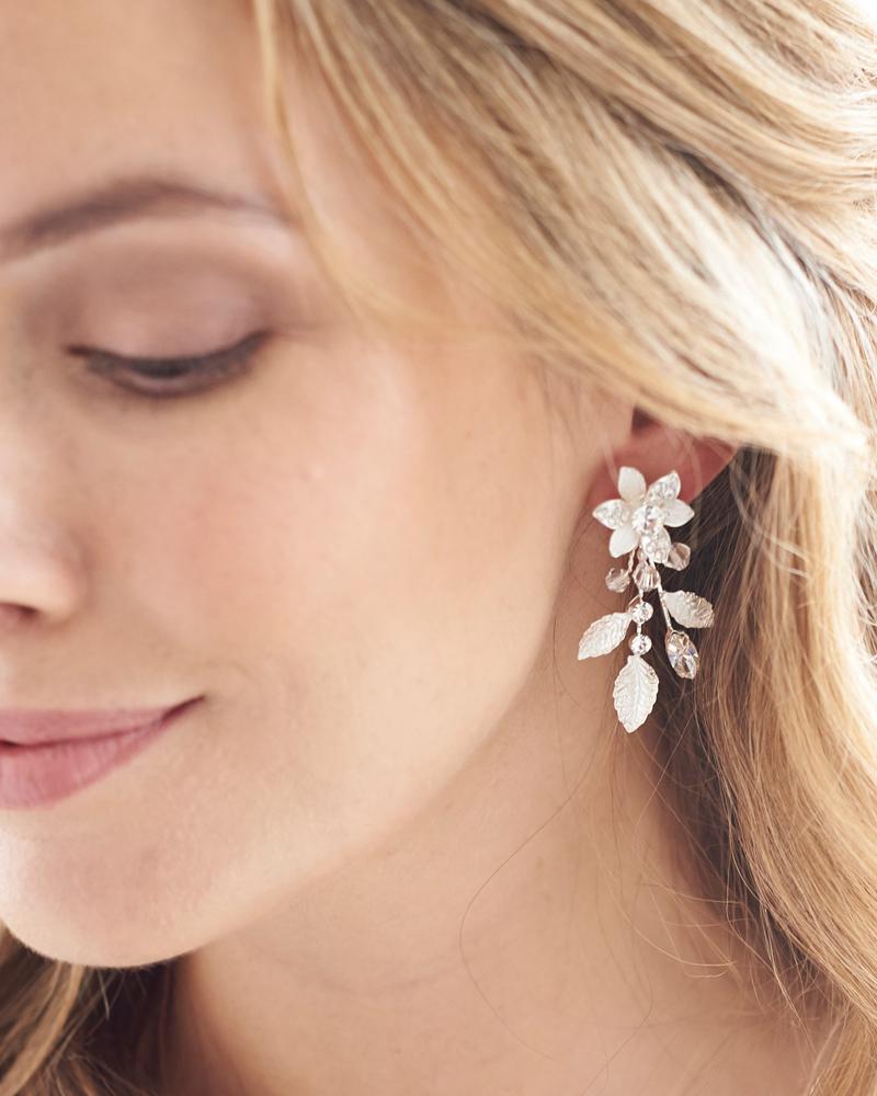Katie Floral Earrings for Women - Elegant Dainty Flower Stud Earrings for Daily Wear, Gift Giving & Special Occasions