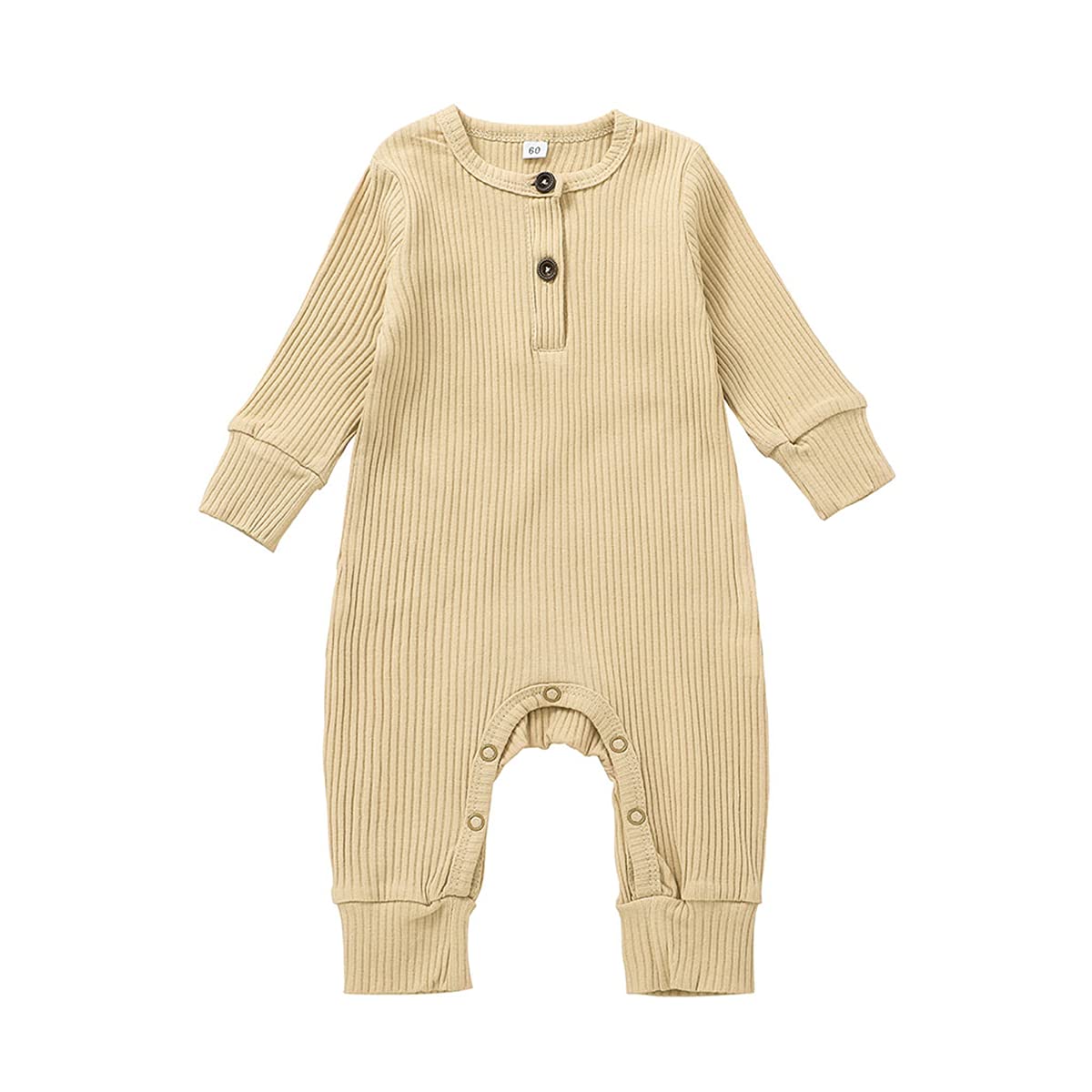 Newborn Baby Romper - Unisex One-Piece Jumpsuit with Button Closure | Soft Cotton Infant Bodysuit for Boys & Girls | Perfect for Daily Wear, Photo Shoots & Special Occasions