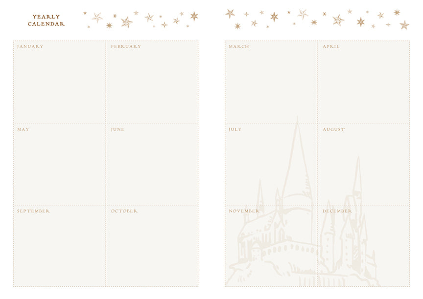 Harry Potter: Welcome to Hogwarts Planner Notebook Collection (Set of 3) - Perfect for School, Journaling & Harry Potter Fans - Back to School Supplies & Gift Idea