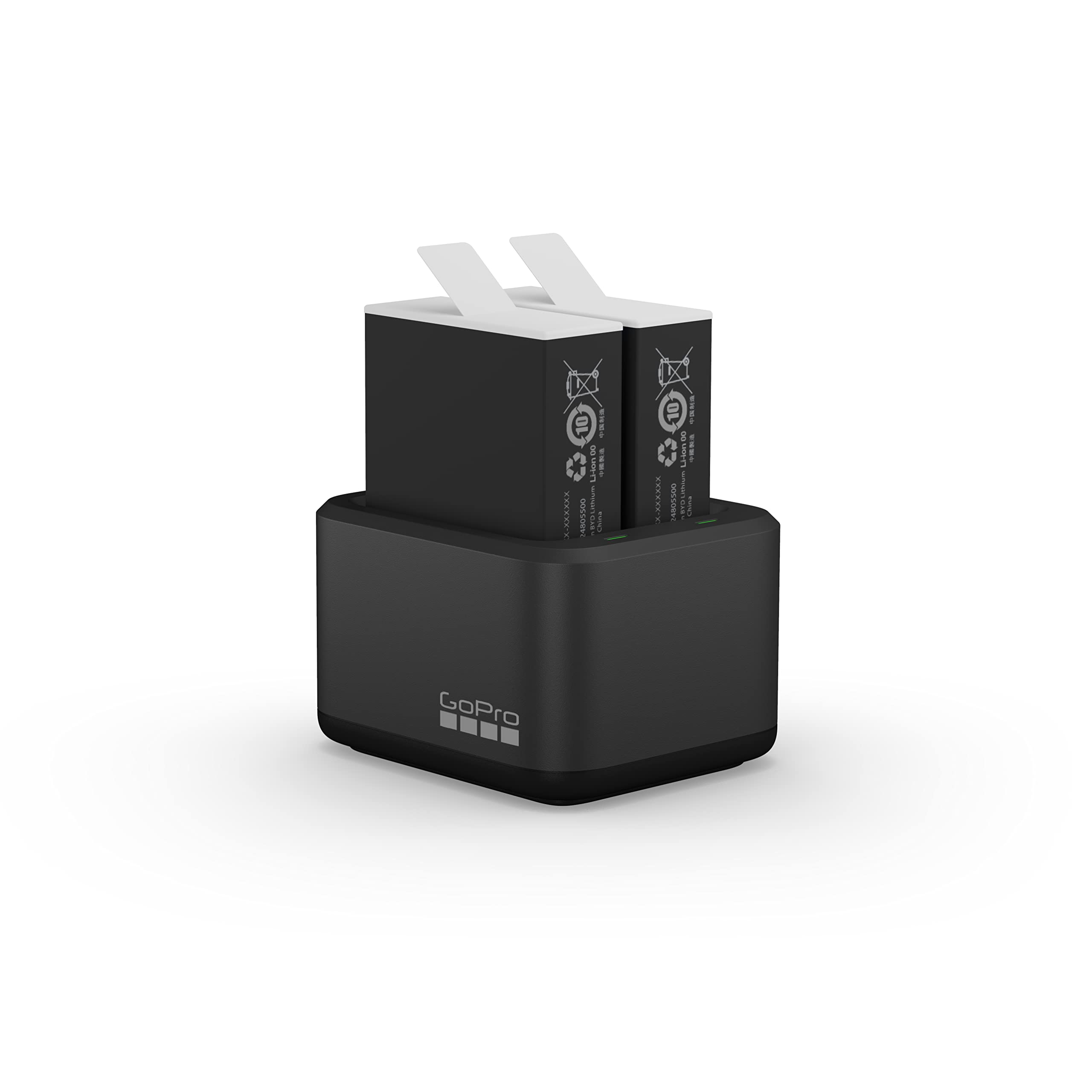 GoPro Dual Battery Charger with 2 Enduro Batteries - Fast Charging for GoPro HERO 9/10/11 - Perfect for Travel, Vlogging & Outdoor Adventures