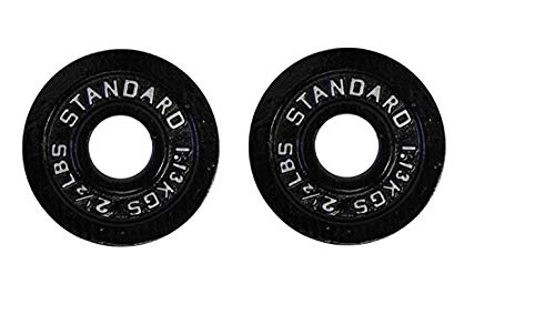 Ader 60-Inch Olympic Barbell with 37.5 lbs Black & Gray Weight Plates - Free Barbell Pad - Perfect for Home Gym & Strength Training