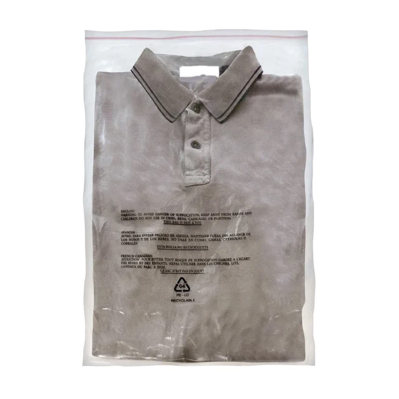 Self Seal Clear Poly Bags 18x24 Inches (100 Pack) - 1.5Mil Thick with Permanent Adhesive for Secure Packaging | Ideal for Clothes, Jewelry, FBA & Small Business Shipping | Suffocation Warning Included