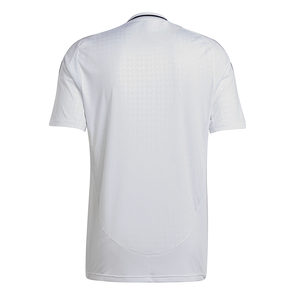 Adidas Real Madrid 24/25 Home Short Sleeve Soccer Jersey - Authentic Football Shirt for Men, Women & Kids - Perfect for Matches, Training & Fan Support