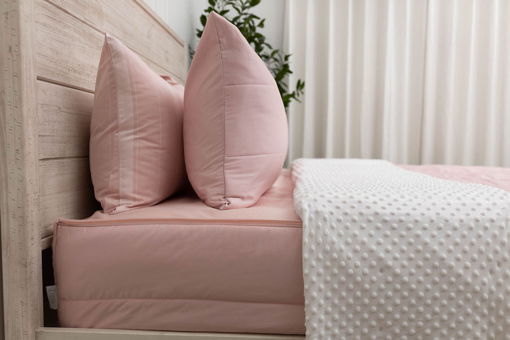 Premium Ella Pillowcase - Soft & Breathable Cotton Pillow Cover for Side Sleepers - Perfect for Bedroom, Travel & Home Decor