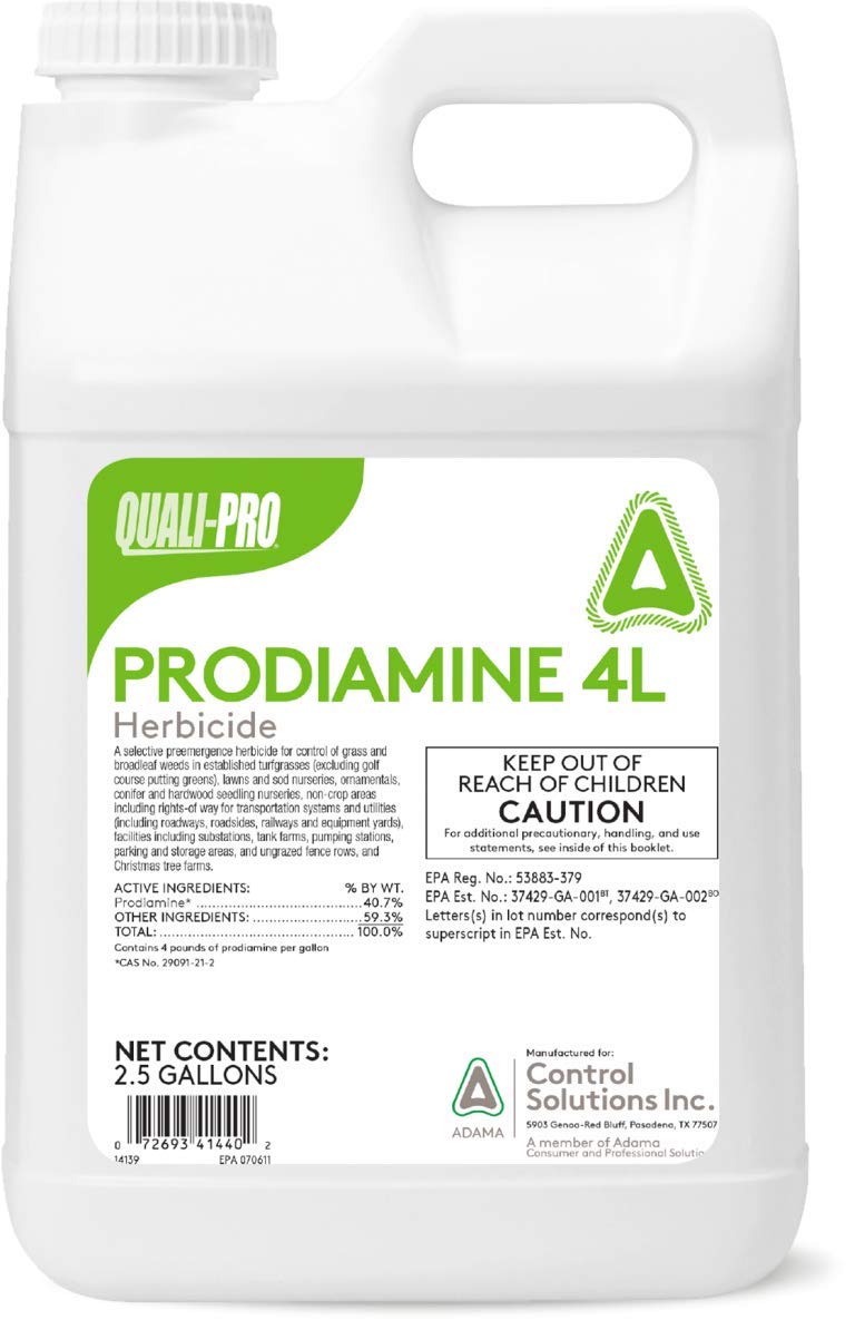 Prodiamine 4L Herbicide - Generic Barricade Alternative for Pre-Emergent Weed Control | Professional-Grade Lawn & Turf Protection | Ideal for Golf Courses, Sports Fields & Residential Lawns