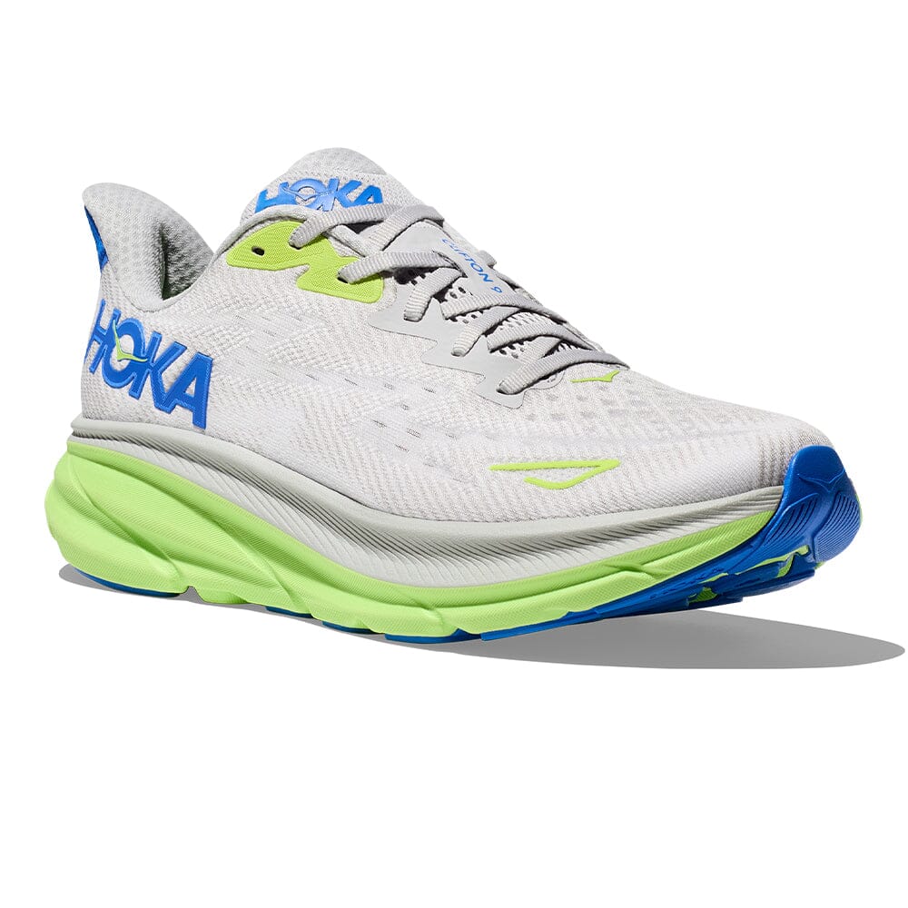 Hoka Men's Clifton 9 Wide Running Shoes - Lightweight Cushioned Sneakers for Road & Trail | Perfect for Jogging, Gym Workouts & Daily Walking