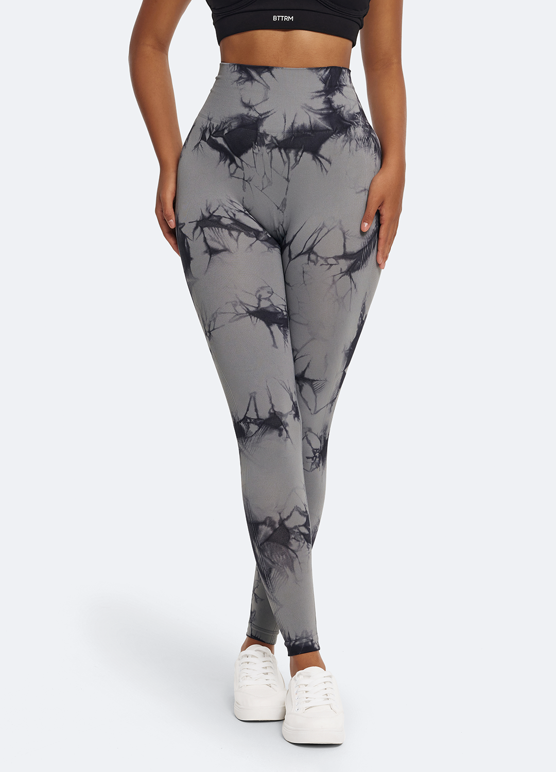 Tie Dye Push Up Leggings for Women - High Waisted Yoga Pants with Tummy Control - Perfect for Workout, Gym, Running & Casual Wear