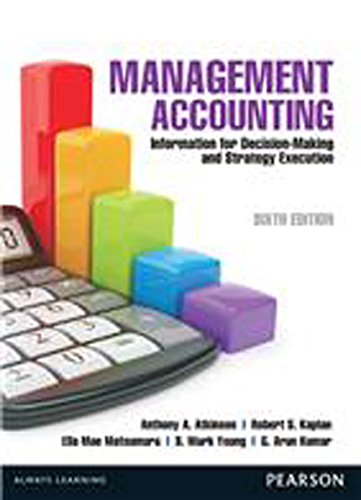 Management Accounting 6th Edition Textbook - Essential Guide for Business Students & Professionals | Perfect for MBA Courses & Corporate Finance Training