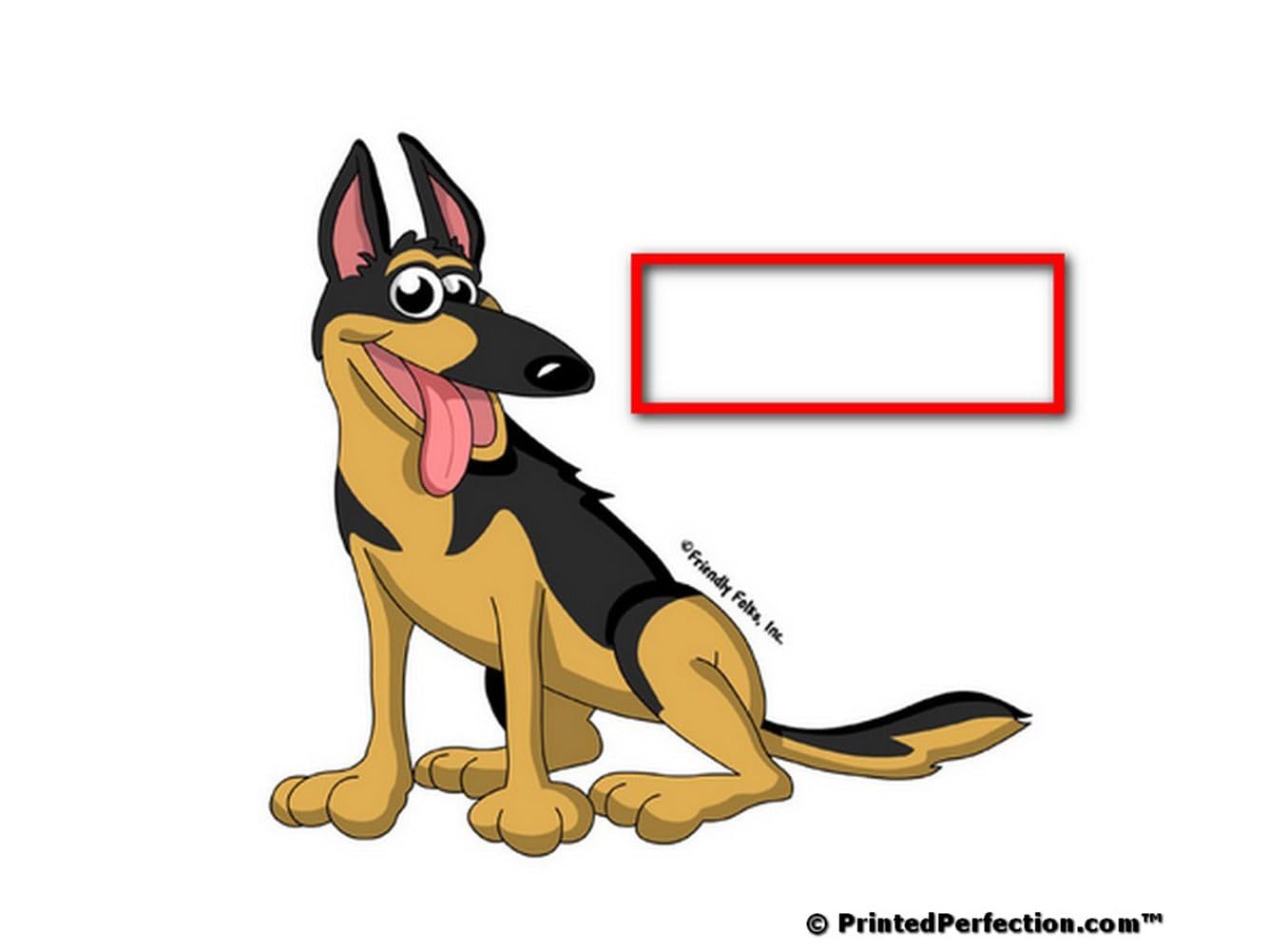 Personalized German Shepherd Memo Holder with 100 Sheets of Notepad Paper - Perfect for Office Desk, Home Organization & Pet Lover Gifts