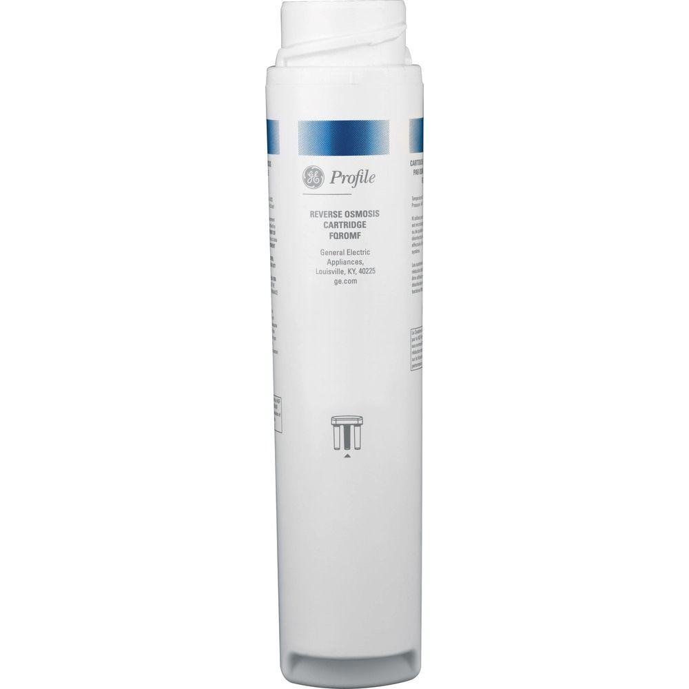 GE Profile FQROMF Under Sink Water Filter System - Reverse Osmosis Replacement Membrane, Reduces Sediment, Rust & Impurities - White (1-Pack) | Perfect for Clean Drinking Water in Homes & Offices
