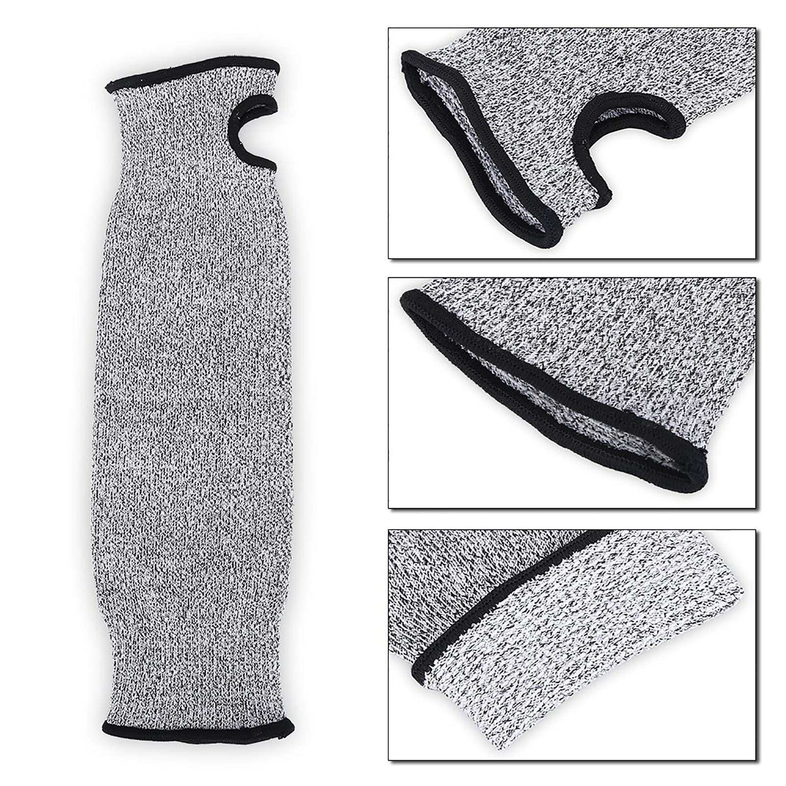 Cut Resistant Arm Sleeves for Outdoor Safety - Durable Protective Gear for Climbing, Hunting & Outdoor Activities | UV Protection & Abrasion Resistant for Hiking, Construction & Work Safety
