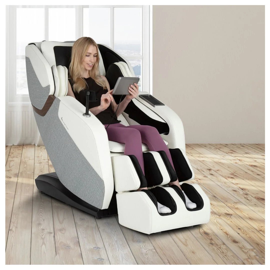 Human Touch WholeBody® ROVE Reclining Massage Chair with Intuitive Tablet Remote - Full Body Shiatsu Massage for Home & Office Relaxation