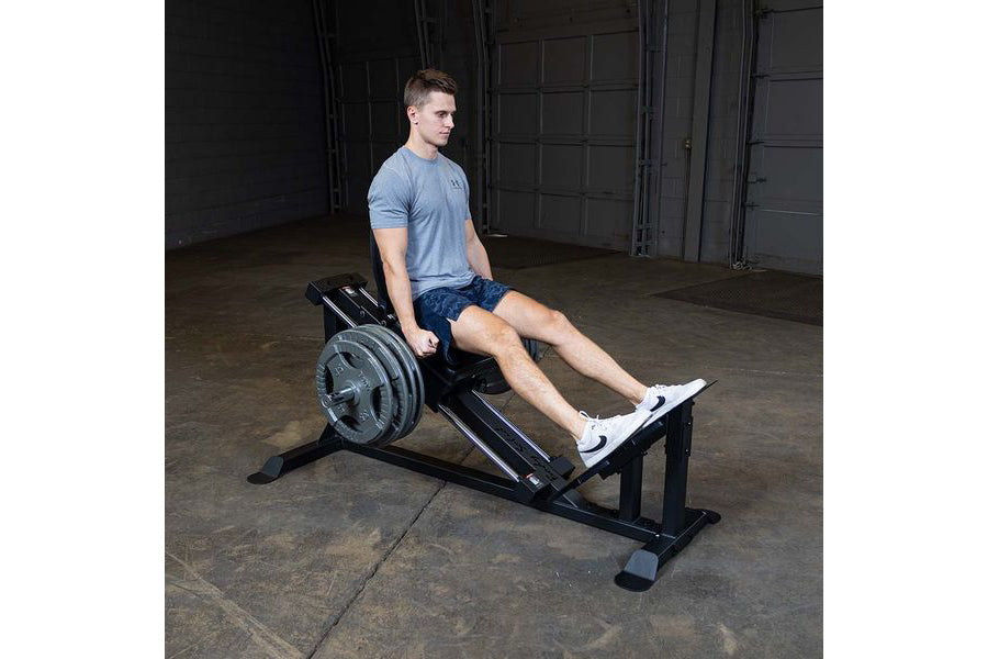 Body Solid GCLP100 Compact Leg Press and Hack Squat Machine for Home Gym - Strength Training Equipment for Legs, Glutes & Lower Body Workouts