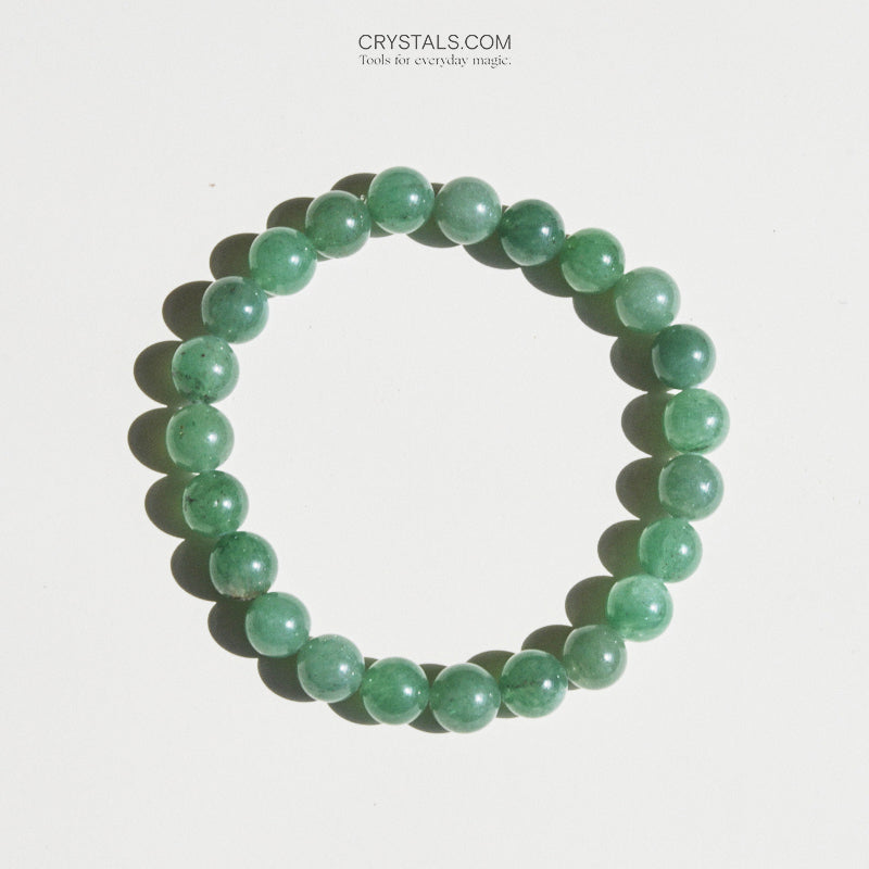 Green Aventurine Bracelet for Good Luck & Positive Energy | Natural Stone Jewelry for Stress Relief & Wealth Attraction | Perfect for Meditation, Gifts & Spiritual Healing