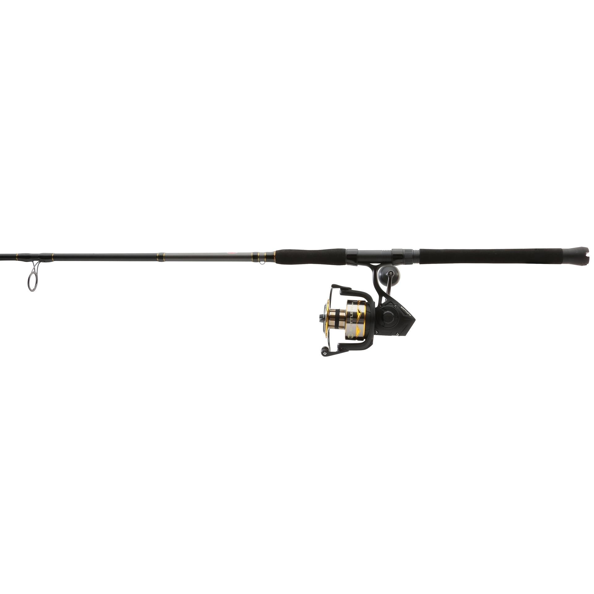 Battle IV Spinning Rod and Reel Combo - Premium Fishing Gear for Freshwater & Saltwater Anglers - Perfect for Bass, Trout, and Inshore Fishing Adventures