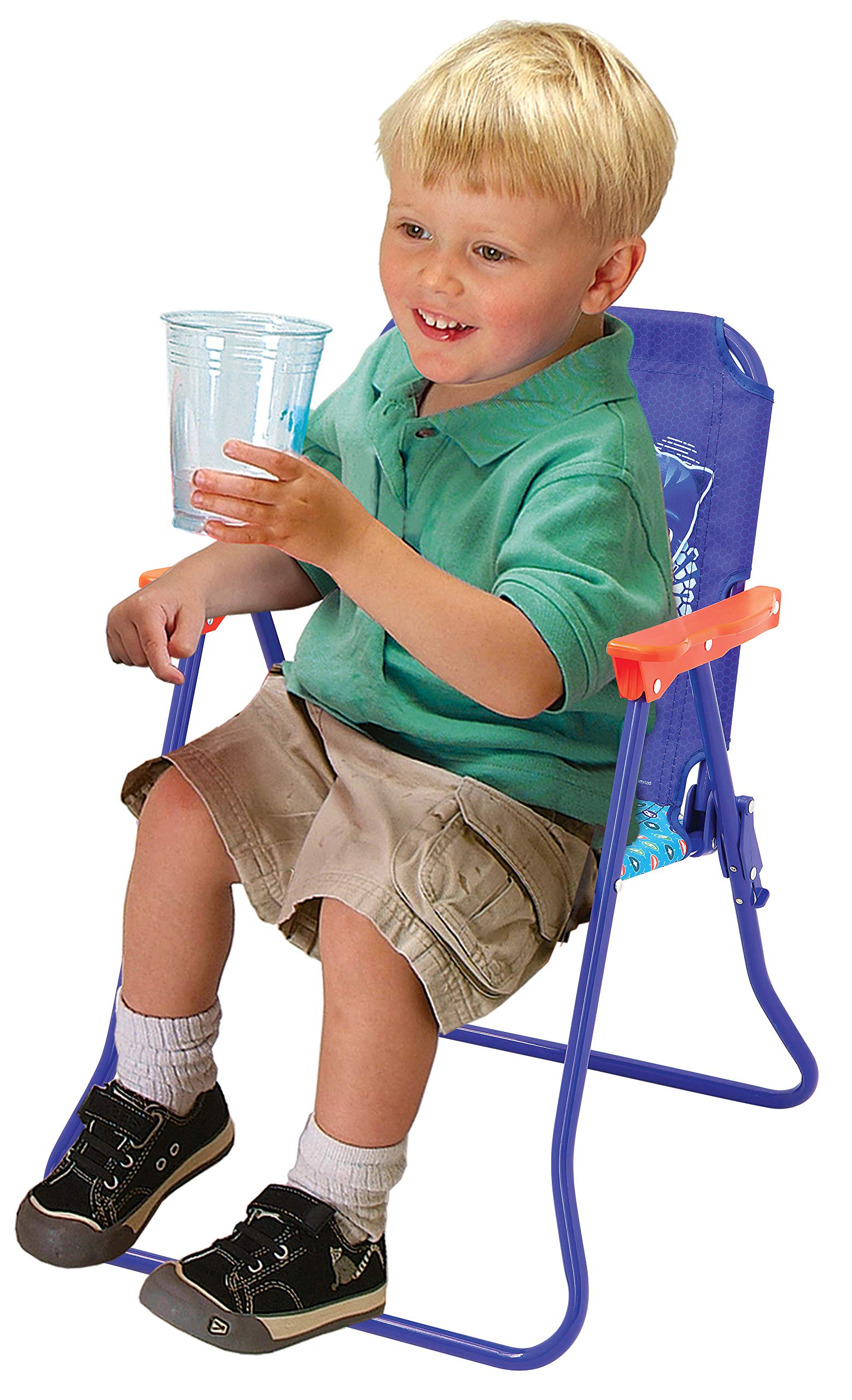 PJ Masks Kids Folding Patio Chair - Portable Outdoor Lawn Chair for Children, Lightweight & Durable - Perfect for Backyard, Picnics, and Camping