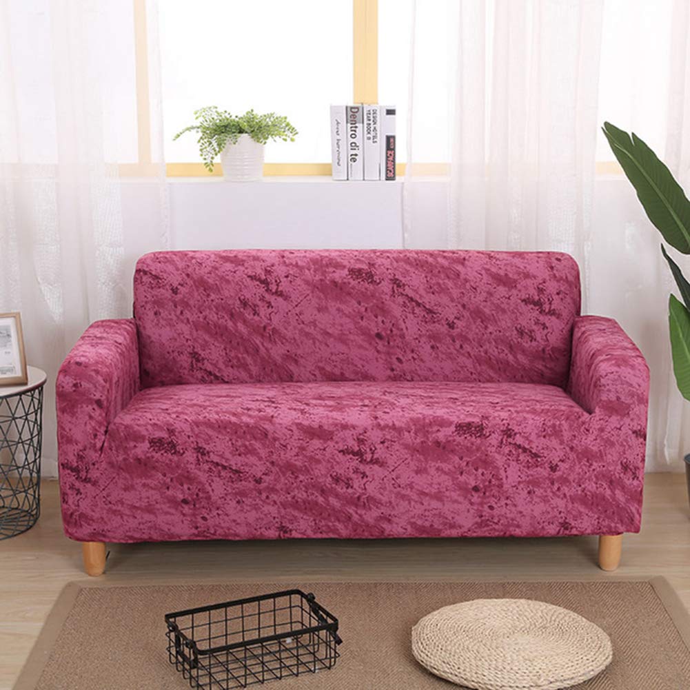 Stretch Anti-Slip Sofa Slipcover for 3-Seat Couch - Soft Living Room Loveseat Cover - Perfect for Pets, Kids & Home Decor Protection